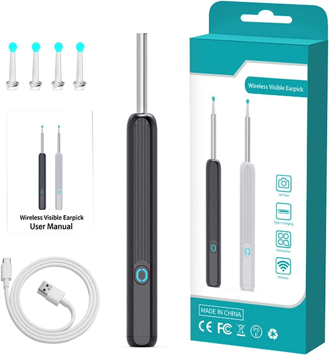 SMARTCLEAN EAR - Limpieza Visual Precisa