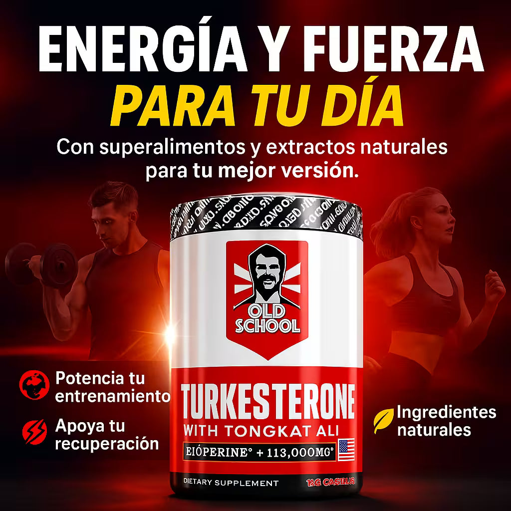TURKESTERONA OLDSCHOOL - 120 caps - 100% ORIGINAL