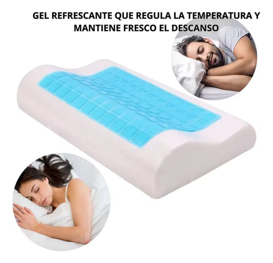 VITALCOOL - Almohada Memory Pillow Ortopédica