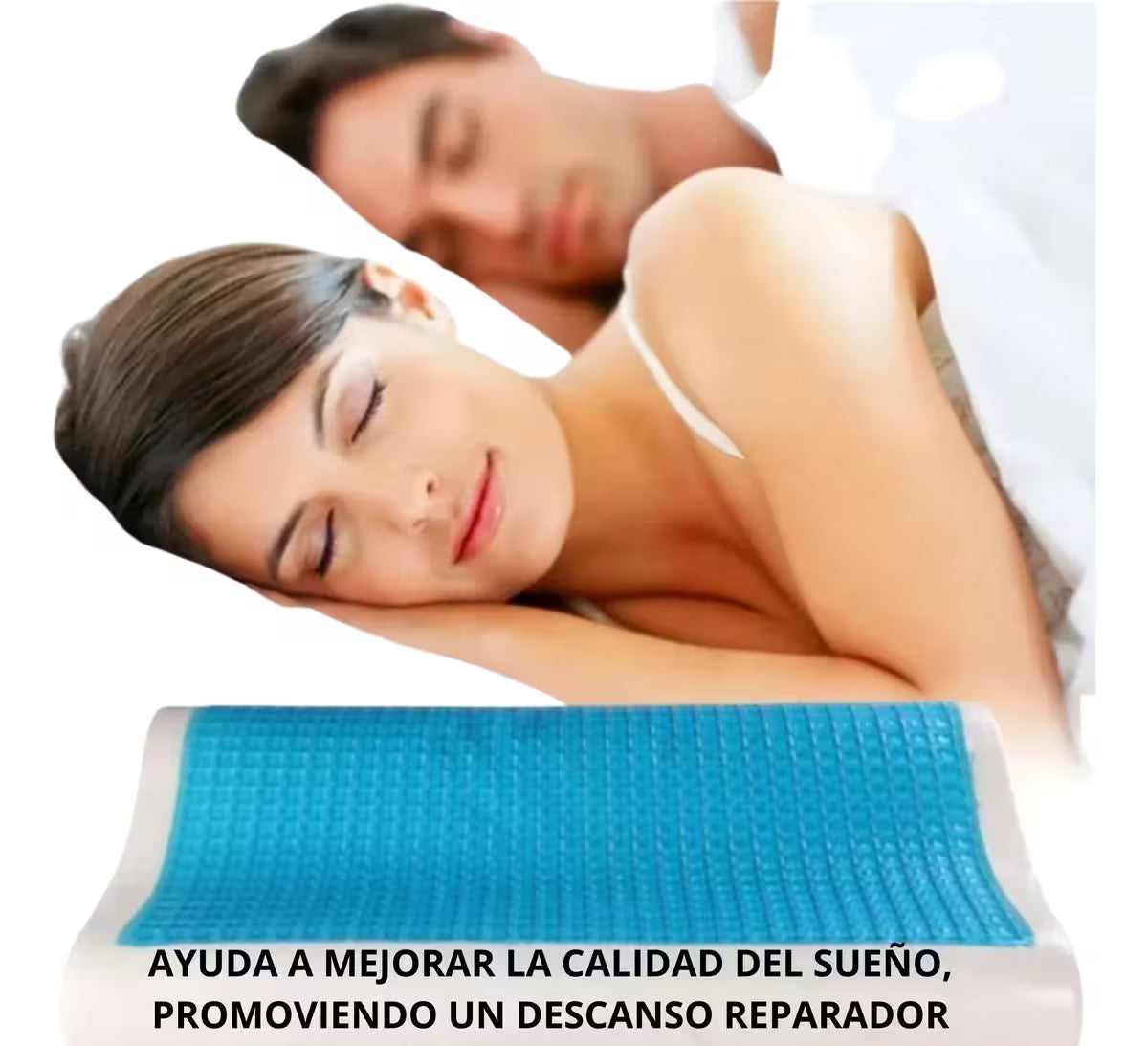 VITALCOOL - Almohada Memory Pillow Ortopédica